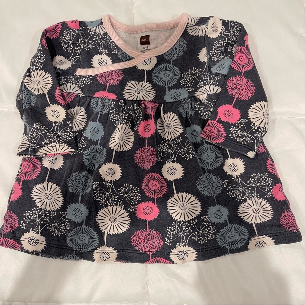 Tea Collection Kimono Shirts -  girls 6-9 months - Picture 6 of 11
